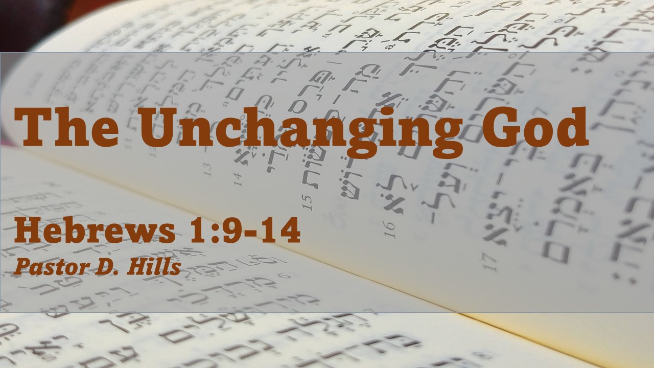 The Unchanging God