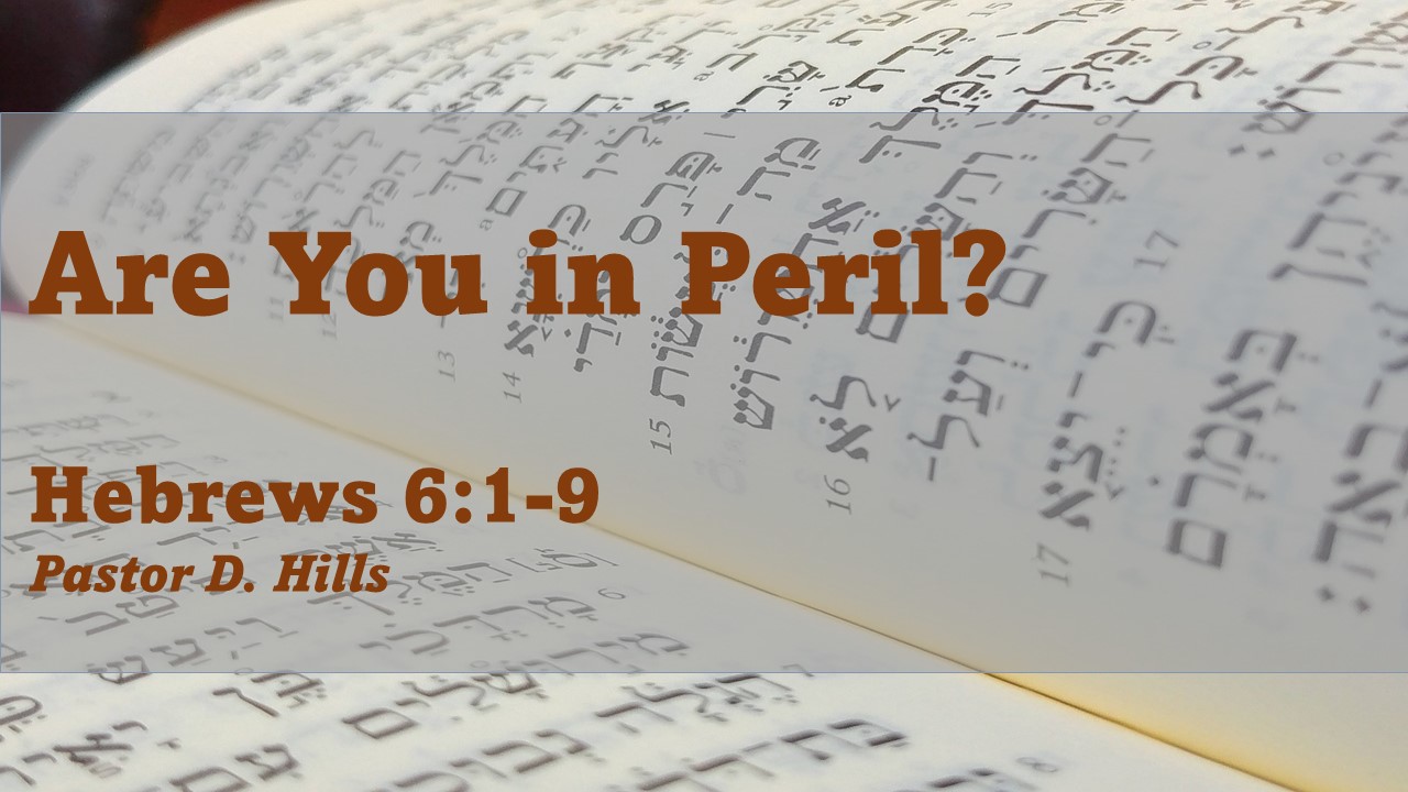 Are You in Peril?
